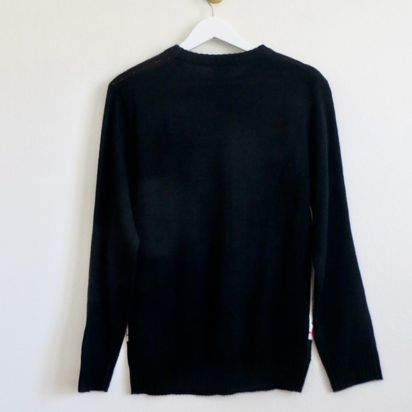 NEW! Star Wars Darth Vader Knit Ugly Christmas Sweater Black Red Youth XL - Picture 3 of 7